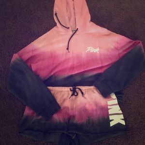 Pink two piece summer set gently used